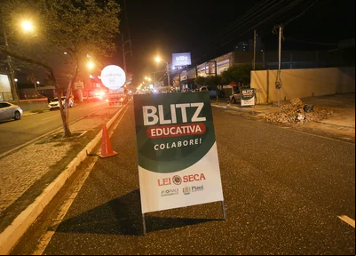 Blitz educativa na Dom Severino