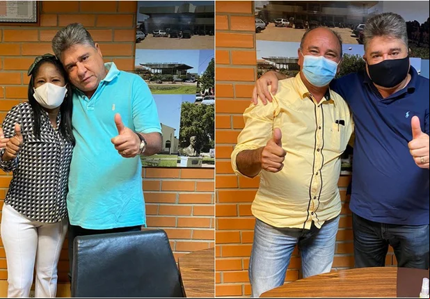 Deputado recebe vereadores
