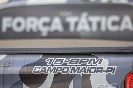 Viatura da Força Tática do 15º Batalhão da Polícia Militar do Piauí
