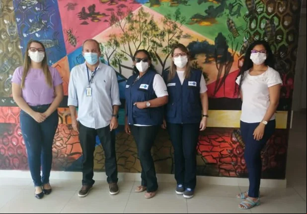 Equipes que estão auxiliando no combate da covid