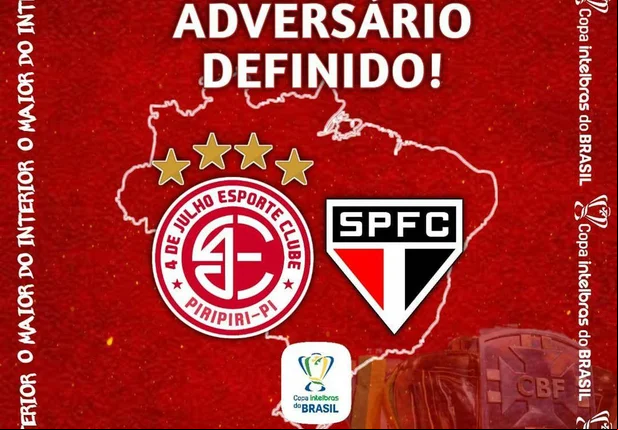 4 de julho x São Paulo