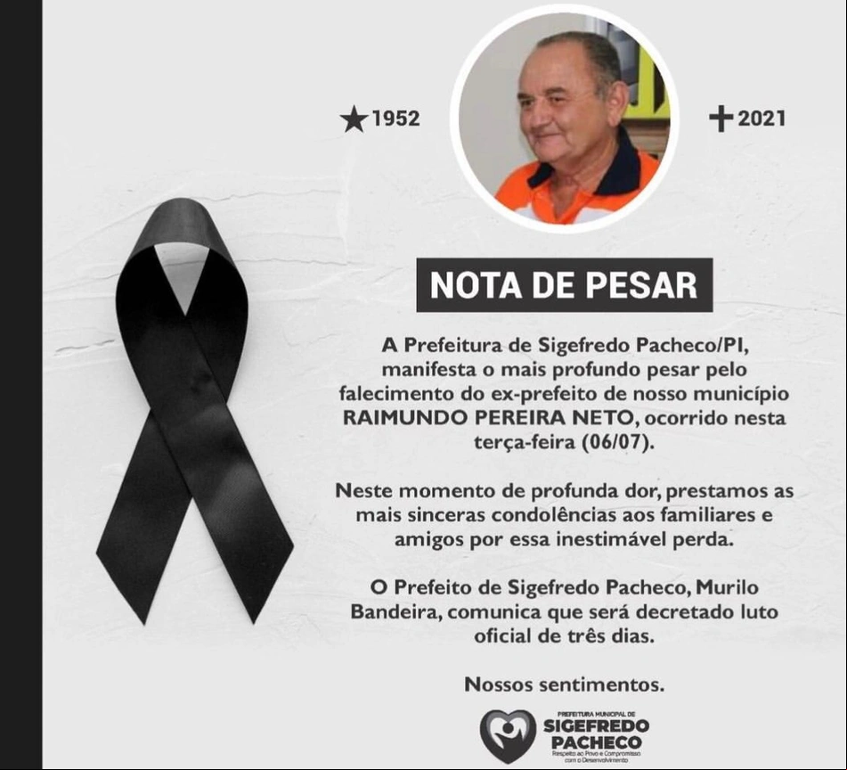 Nota de pesar