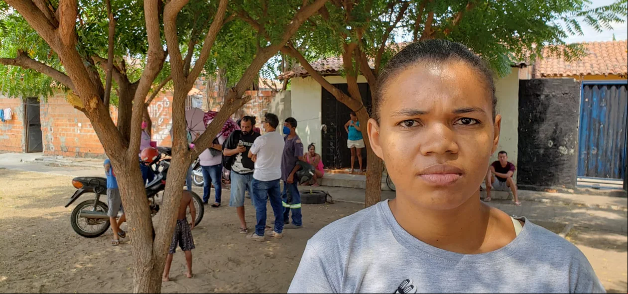 Paula Mayara, prima de Luiz, uma das organizadores das buscas pelo jovem