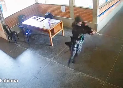 Atirando dentro de escola no Espiríto Santo