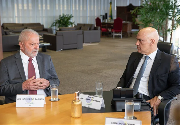 Lula e Alexandre de Moraes