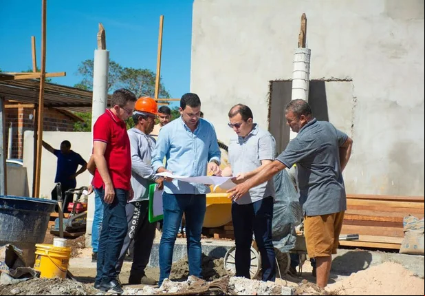 Visita do Prefeito de  Buriti dos Lopes ao Povoado Coroa de São Remígio