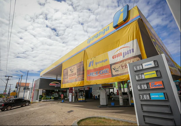 Valor do combustível no posto Ipiranga em Timon