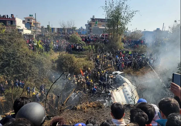Acidente aéreo no Nepal