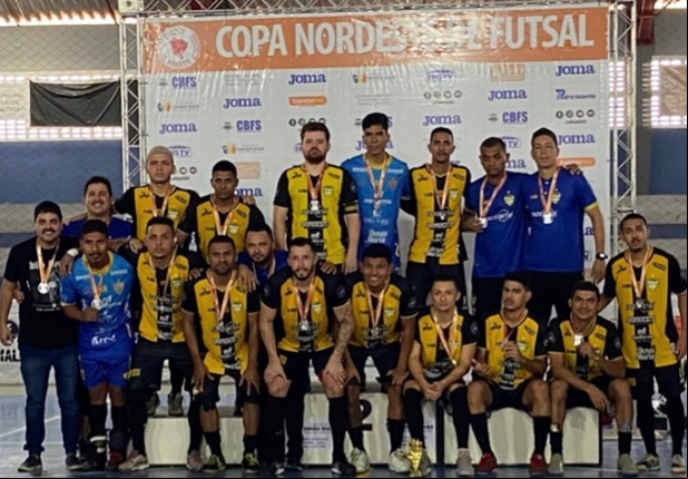 Equipe piauiense da AABB é vice-campeã da Copa Nordeste de Futsal