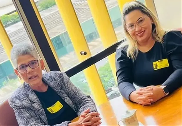 Ex-deputada Janira Rocha e Luciane Barbosa Farias, a "dama do tráfico amazonense"