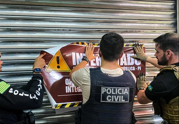 Polícia deflagrou a 6ª fase de Operação Interditados em Teresina e em Campo Largo, no Norte do Piauí