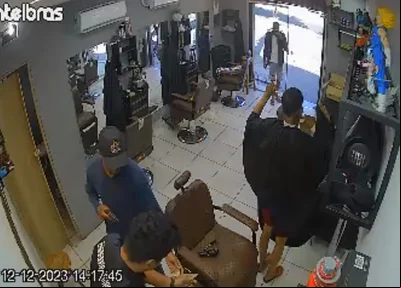 Assalto à barbearia no bairro Promorar
