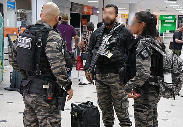Policiais penais são enviados para o Rio Grande do Norte