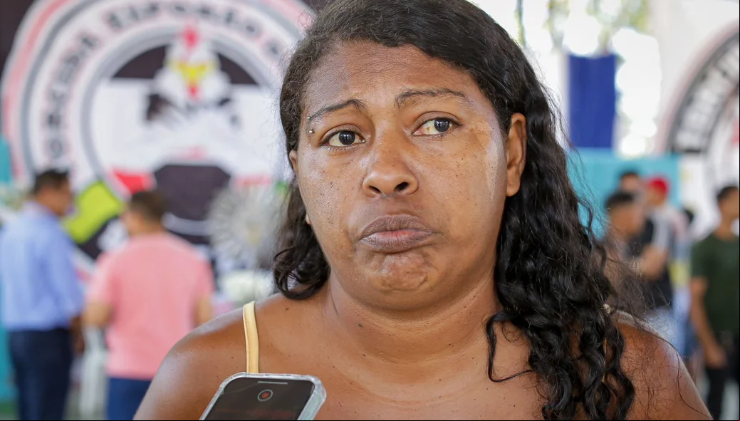 Ana Cristina, cunhada do zagueira Índio