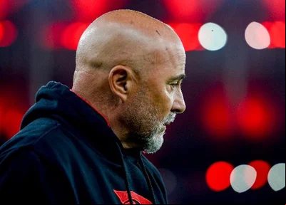 Jorge Sampaoli, técnico do Flamengo