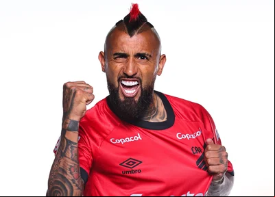 Vidal foi anunciado pelo Athletico Paranaense