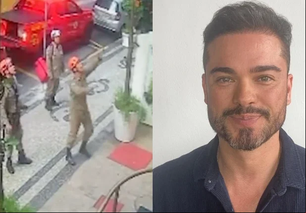 Ator Sidney Sampaio surta e se joga de prédio