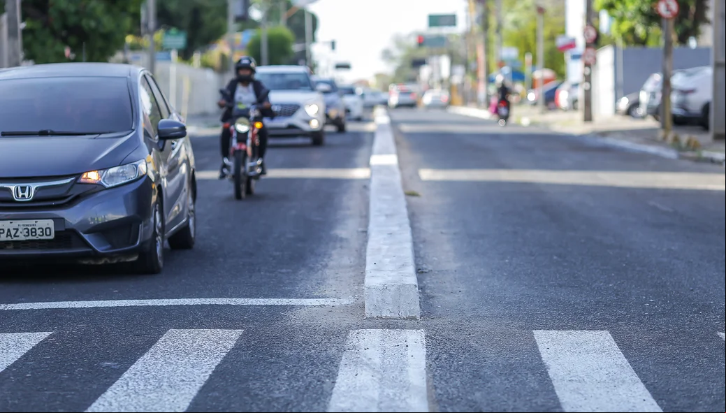 Canteiro na Avenida Homero Castelo Branco em Teresina Piauí