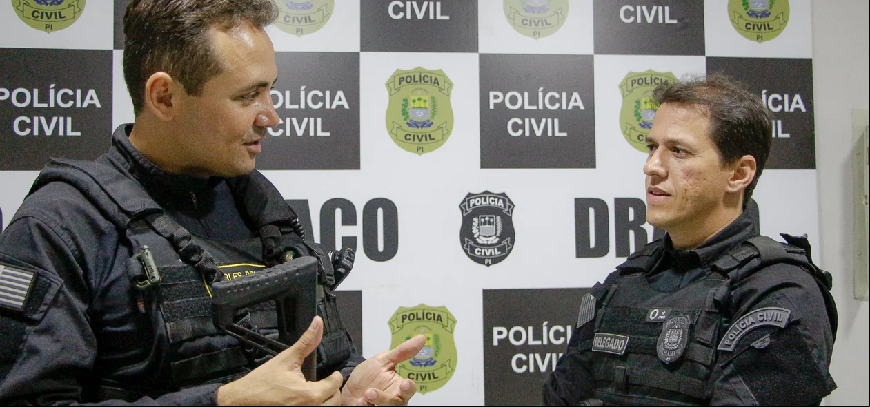 Delegados Charles Pessoa e Laércio Evangelista