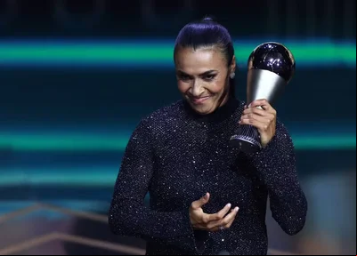 Marta dará nome ao gol mais bonito do futebol feminino no The Best