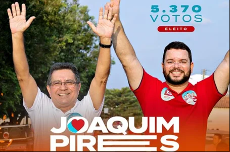 Deyvison Cruz é eleito prefeito de Joaquim Pires com 55,02% dos votos