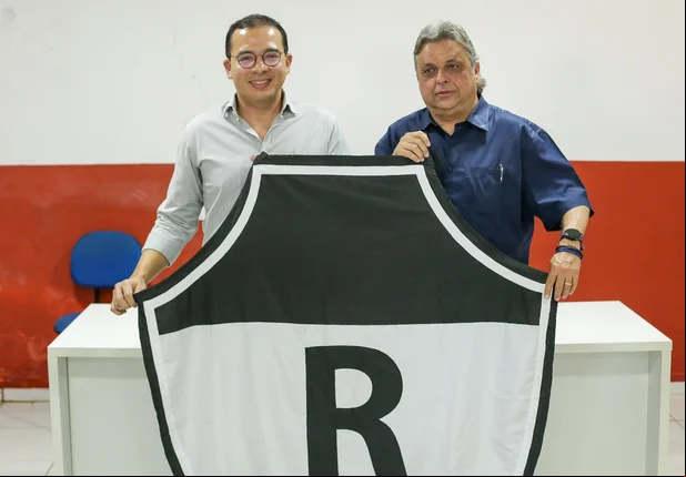 Jairo Cavalcante e Júlio Arcoverde, presidente e vice do River
