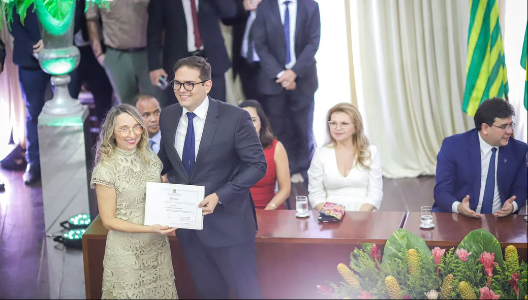 Vereador Daniel Carvalho é diplomado durante solenidade em Teresina
