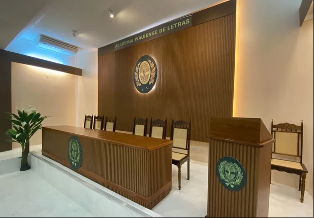 Novo auditório da Academia Piauiense de Letras, nominado Wilson Andrade Brandão