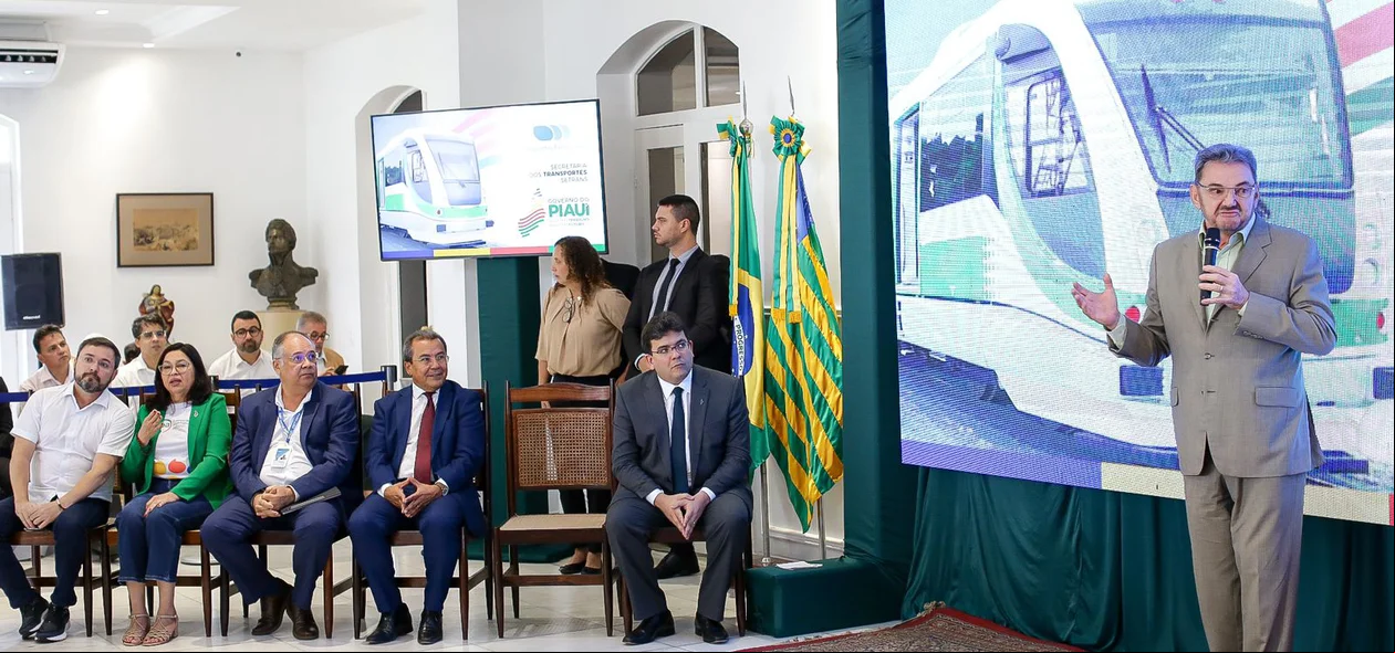 Wilson Martins, presidente da Companhia Ferroviária e de Logística do Piauí
