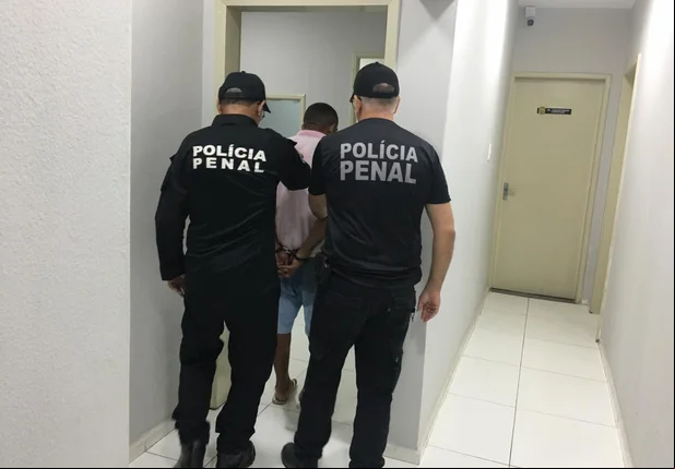 Motorista de aplicativo foi preso pela Polícia Penal