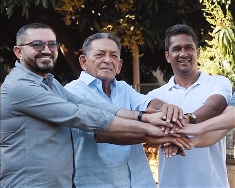 Padre Walmir, Gil Paraibano e Raniery Lima