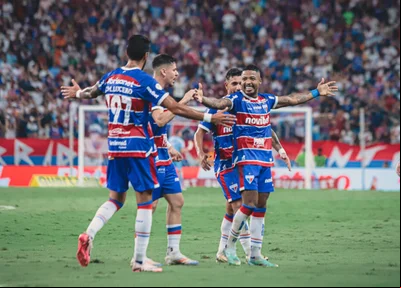 Fortaleza goleou o Bahia no Castelão
