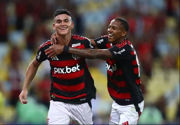 Alacaraz e Wallace Yan marcaram os gols da vitória do Flamengo