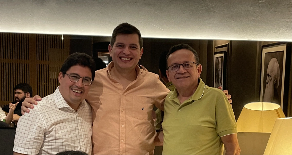 Carlos Júnior, Marcelo Terto e Sebastião Ribeiro Martins