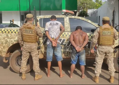 Dois homens são presos em Esperantina