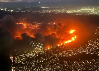 Incêndios florestais na Califórnia