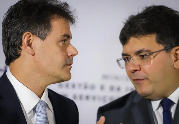Deputado Severo Eulálio e o governador Rafael Fonteles
