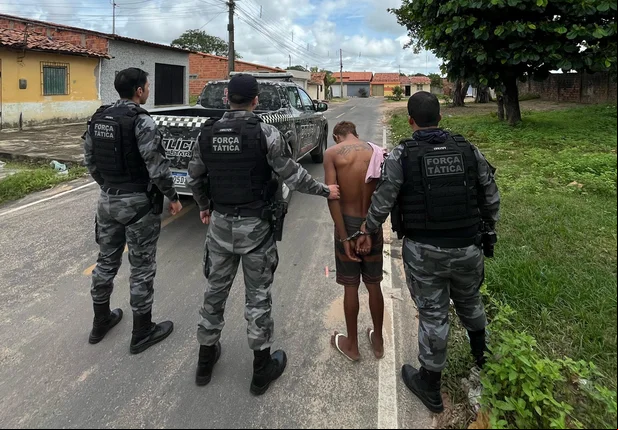Jorgeano Sales foi preso pela Polícia Militar do Piauí