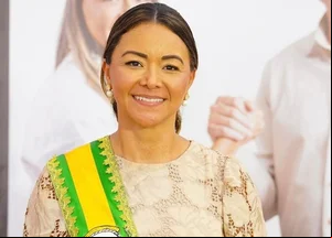 Roselídia Lustosa de Sousa Marques, prefeita do município de São Gonçalo do Gurgueia pelo PT