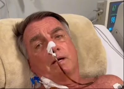 Bolsonaro no hospital