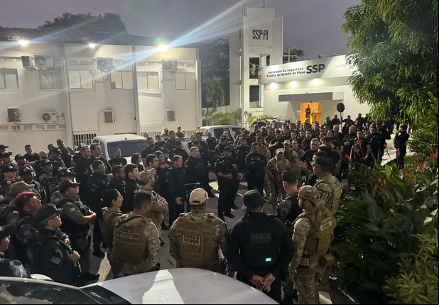 SSP deflagra megaoperação em Teresina