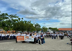 Campanha do Maio Laranja em União