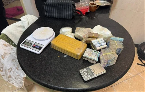 Cocaína apreendida pela FICCO em Sergipe