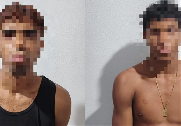 I.V.B., de 28 anos e seu comparsa