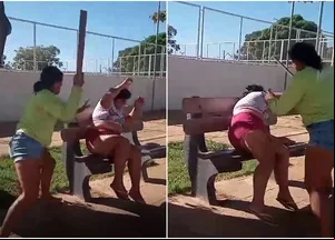 Ivone foi presa por agredir mulher a pauladas