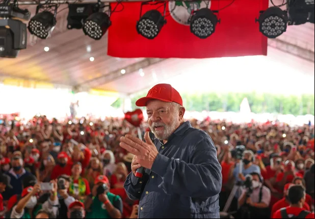 Lula em evento no Mato Grosso
