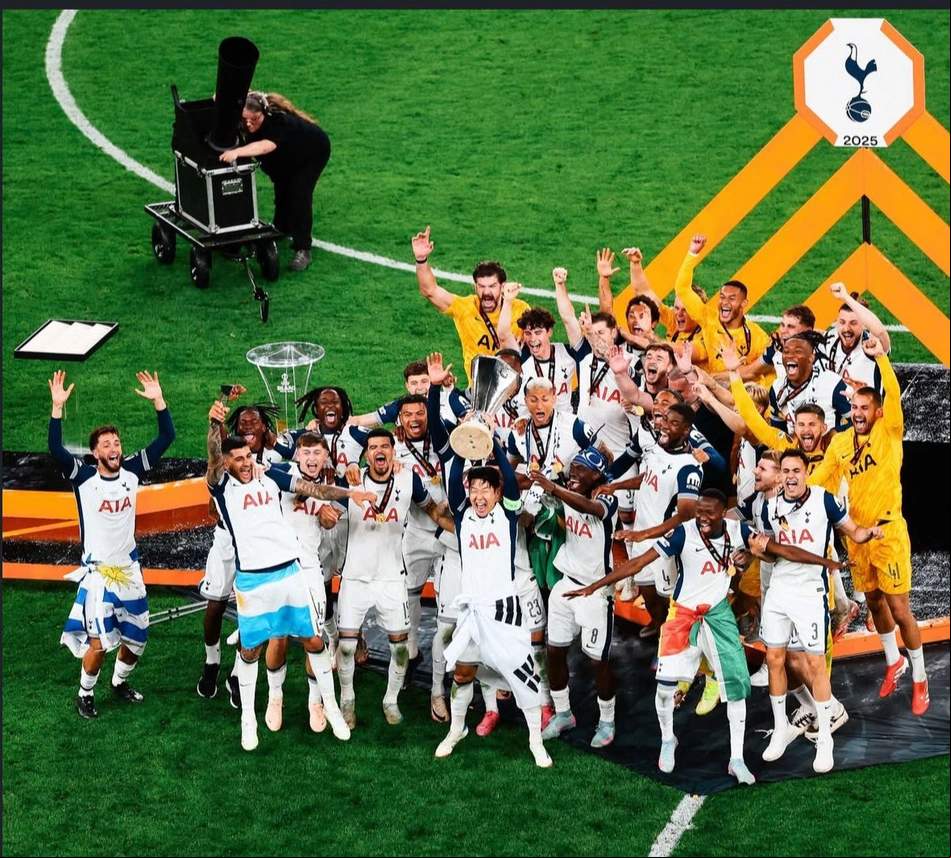 Tottenham é campeão da Europa League 2024/2025