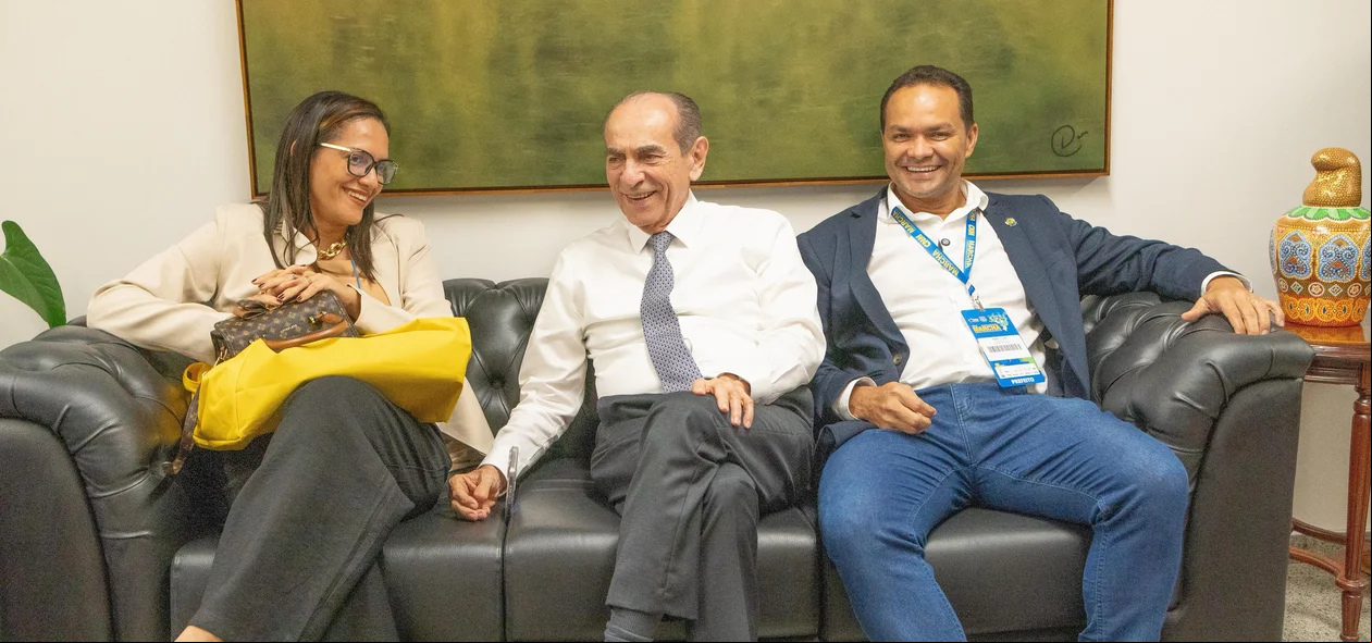 Visita ao senador Marcelo Castro