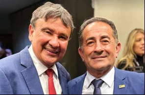Wellington Dias e prefeito Eudes Ribeiro