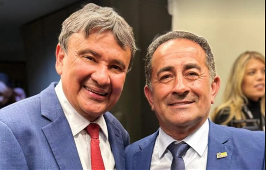 Wellington Dias e prefeito Eudes Ribeiro